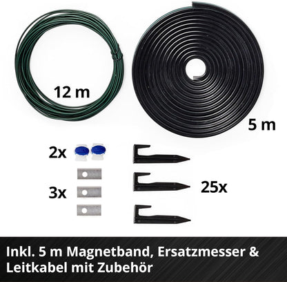 Einhell FREELEXO 500, 18V, Kamera, 500m², Brushless, 25% Steigungf