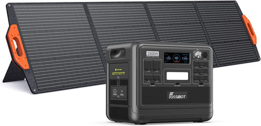 FOSSiBOT F2400 Solar Generator 2048Wh, 2400W (4800W Peak), 3 AC Ausgängef