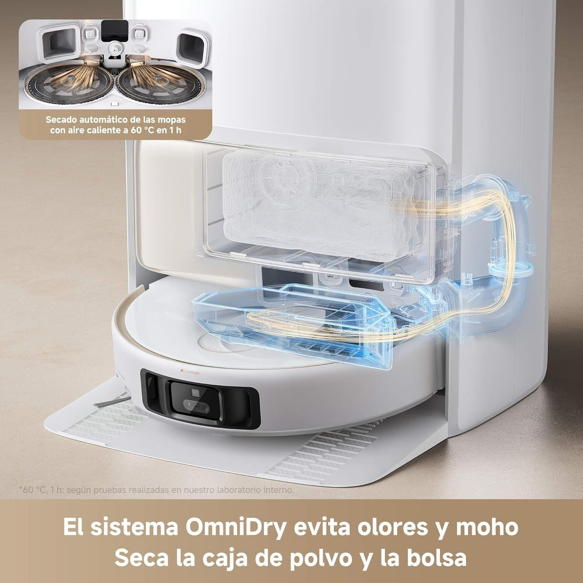 Mova V50 Ultra Saugroboter: Smartes Wischen, 24.000 Pa, Tierhaar-Championd