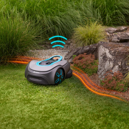 Gardena SILENO Free 1100 m² kabelloser Mähroboter, App & LONAf