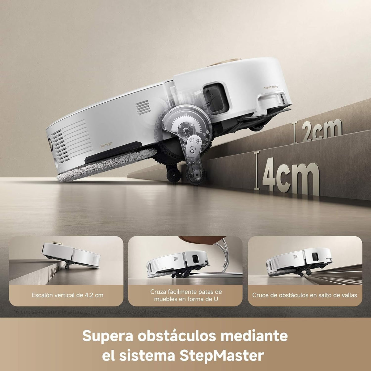 Mova V50 Ultra Saugroboter: Smartes Wischen, 24.000 Pa, Tierhaar-Championd