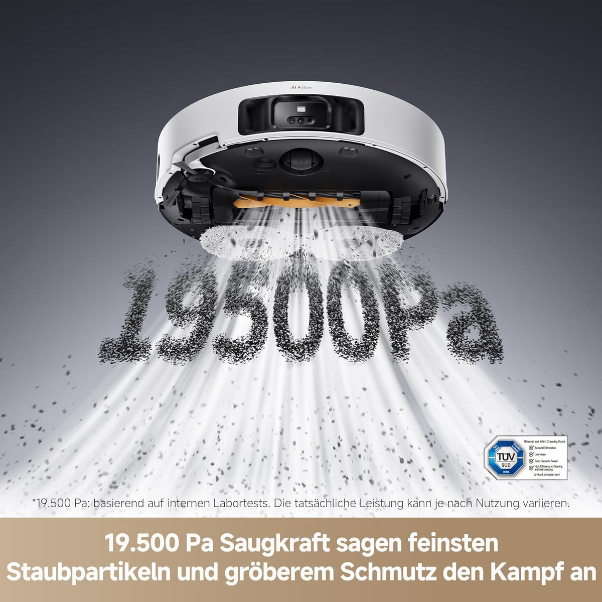 Dreame L50 Pro Ultra Saug- & Wischroboter: Auto-Entleerung, Selbstreinigung, 19.500 Pad