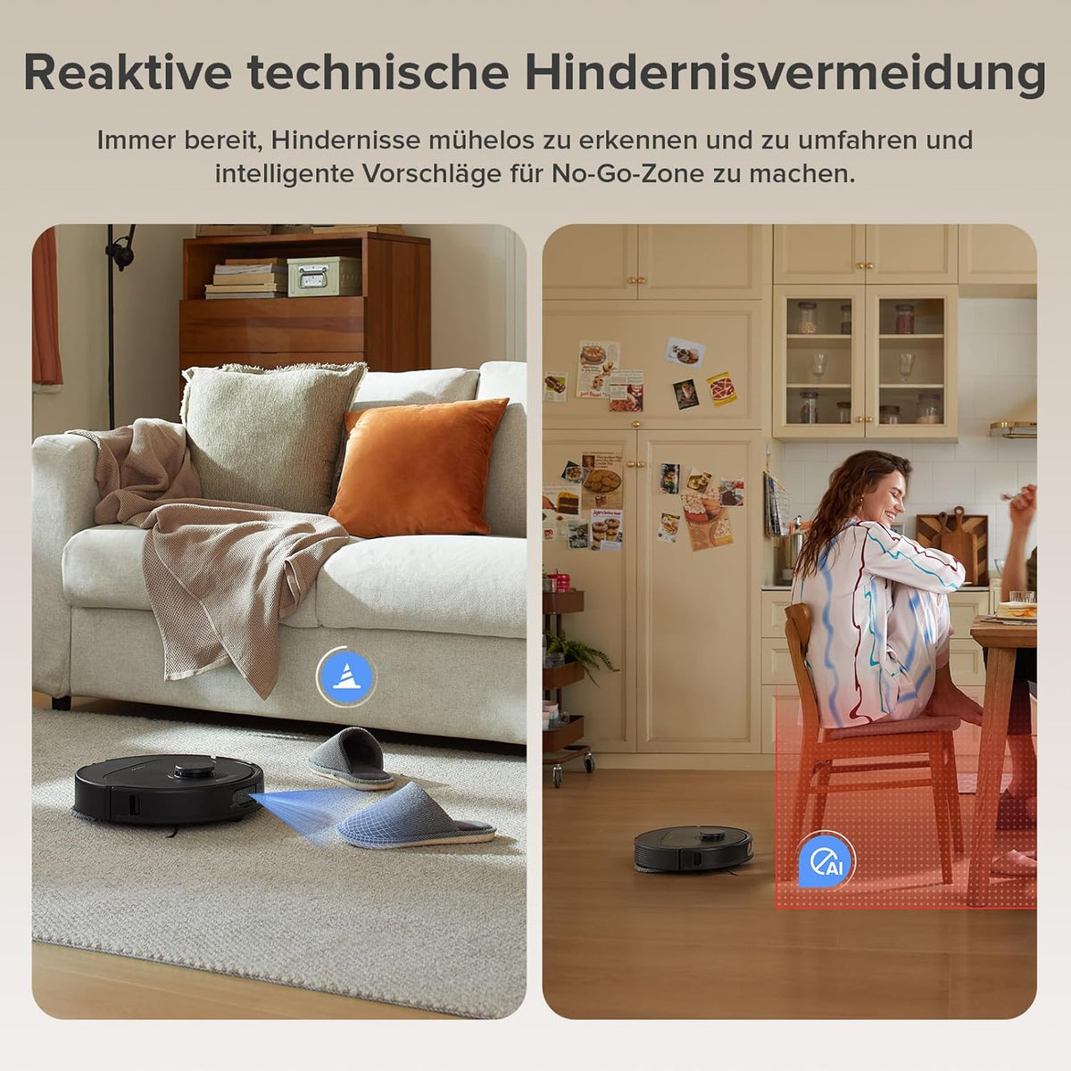 roborock Qrevo Saugroboter: 8000Pa Saugkraft, Hebemopp, All-in-One Dockd