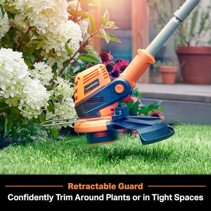 LawnMaster OcuMow™ 24V kabelloser Roboter-Rasenmäher & Trimmerf