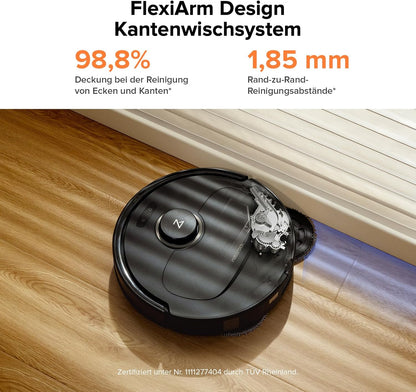 Roborock Qrevo Pro Set, 7000 Pa, FlexiArm™, 60 °C Moppreinigungf