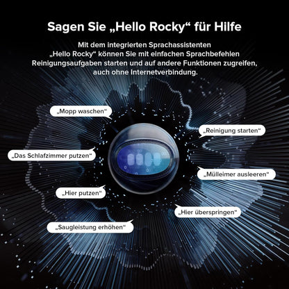roborock Saros 10R Saugroboter mit Wischfunktion, ultraflach, StarSight 2.0, Zero-Tangle, Multifunktions-Dockd
