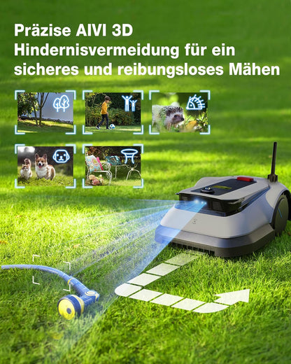ECOVACS GOAT G1-800 Mähroboter 800 m², ohne Kabel, GPS & Hindernisvermeidungf