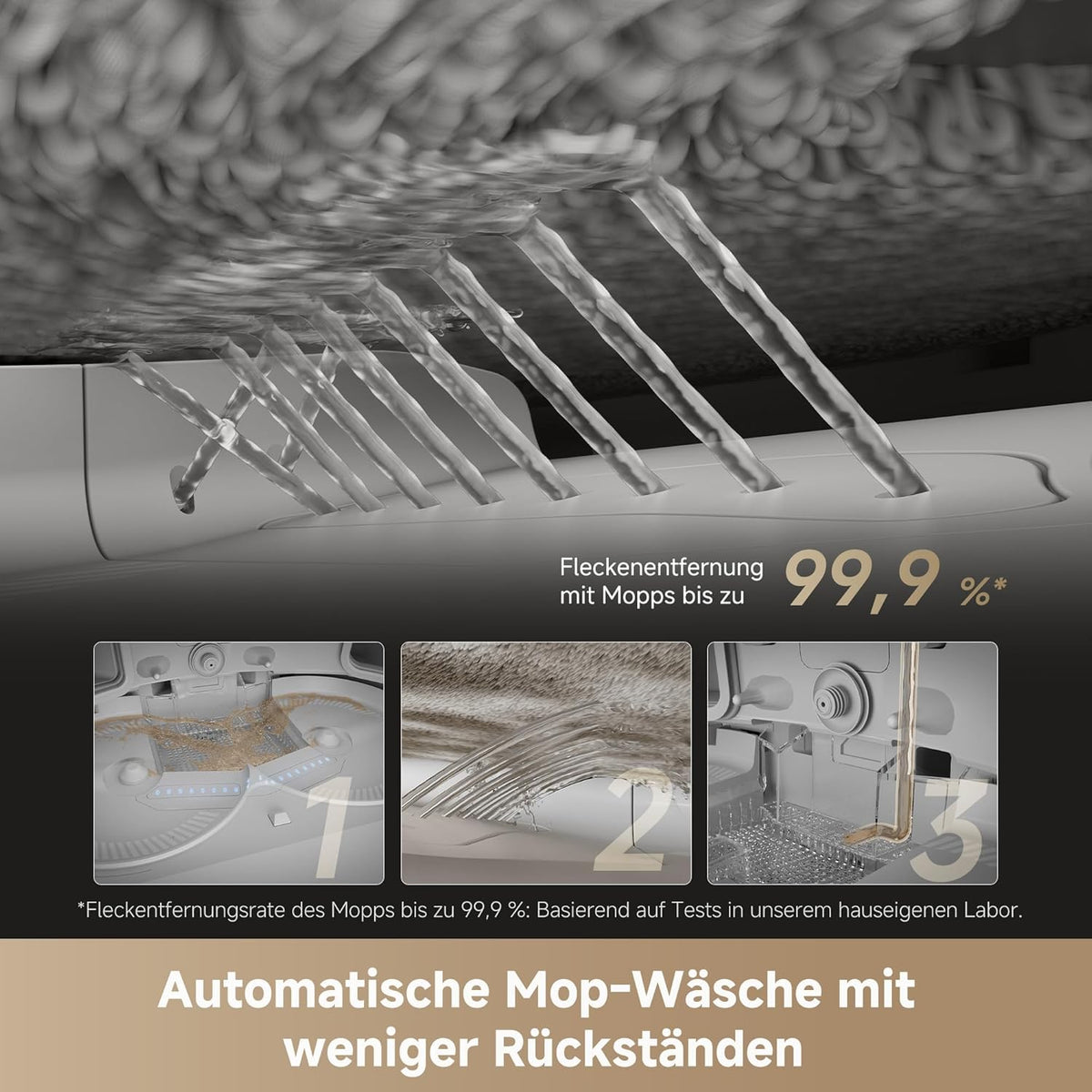 dreame X50 Ultra Complete Saugroboter: Intelligente Wischfunktion, 20.000 Pa, Hindernisüberwindungd