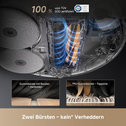 Dreame L50 Pro Ultra Saug- & Wischroboter: Auto-Entleerung, Selbstreinigung, 19.500 Pad