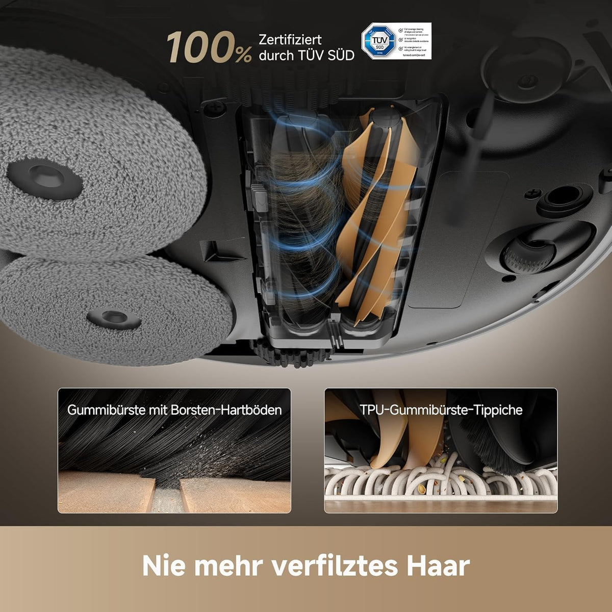dreame X50 Ultra Complete Saugroboter: Intelligente Wischfunktion, 20.000 Pa, Hindernisüberwindungd