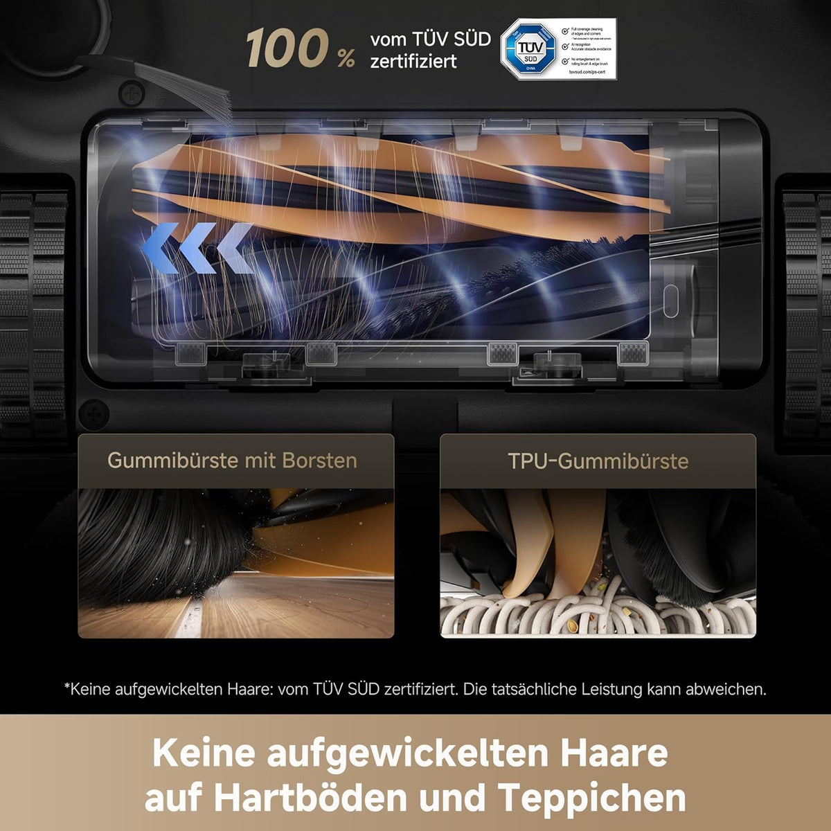 Dreame L40s Pro Ultra, 19,000Pa, Selbstreinigend, Hindernisvermeidung, Sprachsteuerungf