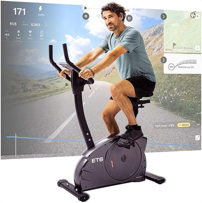 Christopeit ET 6: Ergometer mit 24 Stufen, 12 kg Bremssystem, 150 kg Traglastl