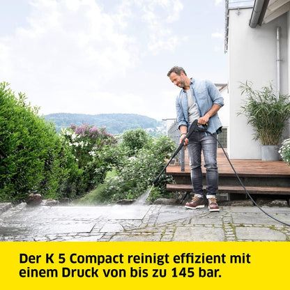 Kärcher K 5 Compact Home Hochdruckreiniger, 145 bar, Flächenreiniger T5f