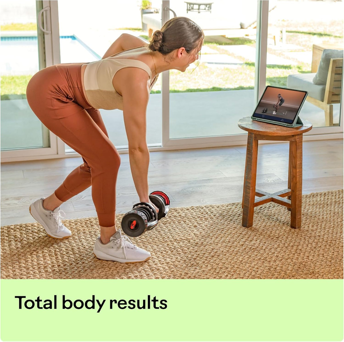 Bowflex SelectTech: Verstellbare Einzelhantel mit Gewichtssysteml