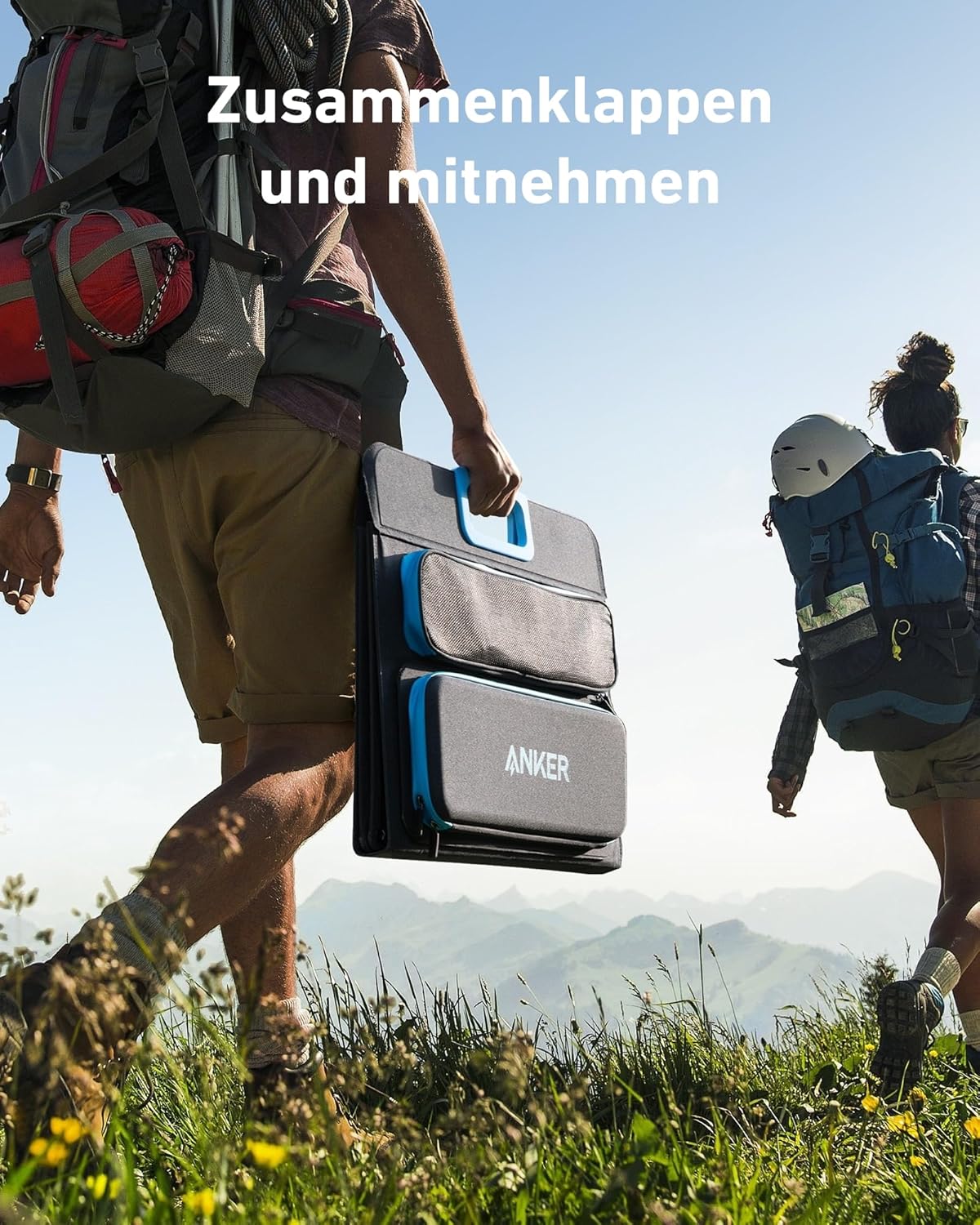 Anker SOLIX C800 Plus Powerstation 768Wh, 1200W (1600W Peak), mit 100W Solarpanelf