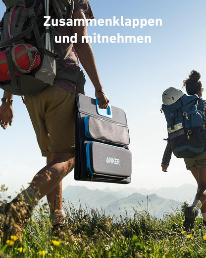 Anker SOLIX C800 Plus Powerstation 768Wh, 1200W (1600W Peak), mit 100W Solarpanelf