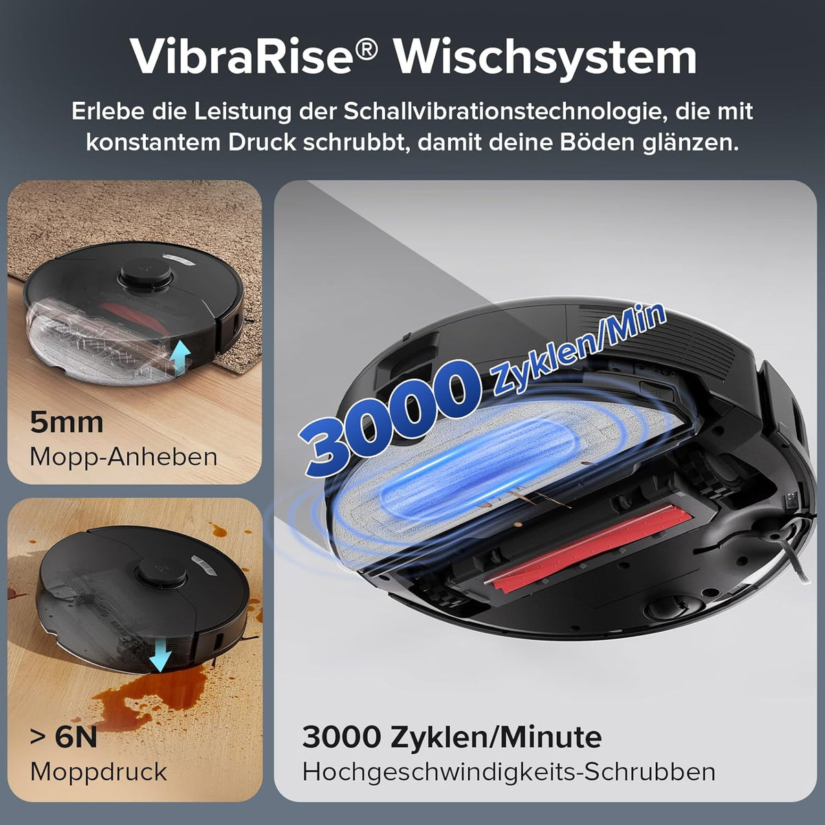 Roborock S7 Max Ultra, 5500 Pa, Selbstreinigung & App-Steuerungf