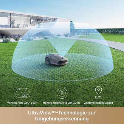 MOVA 600 Mähroboter 600 m², 3D-LiDAR & App-Steuerungf