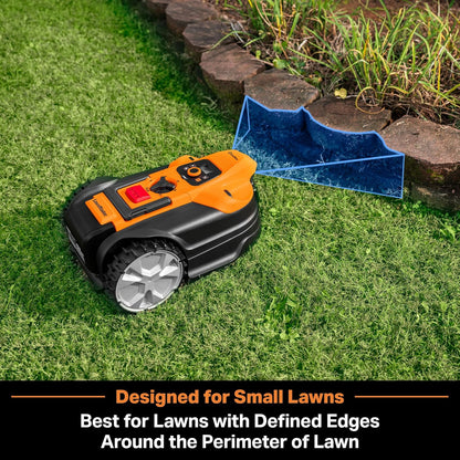 LawnMaster VBRM18AMID4R Mähroboter 800 m², ohne Kabel, WiFi & Appf