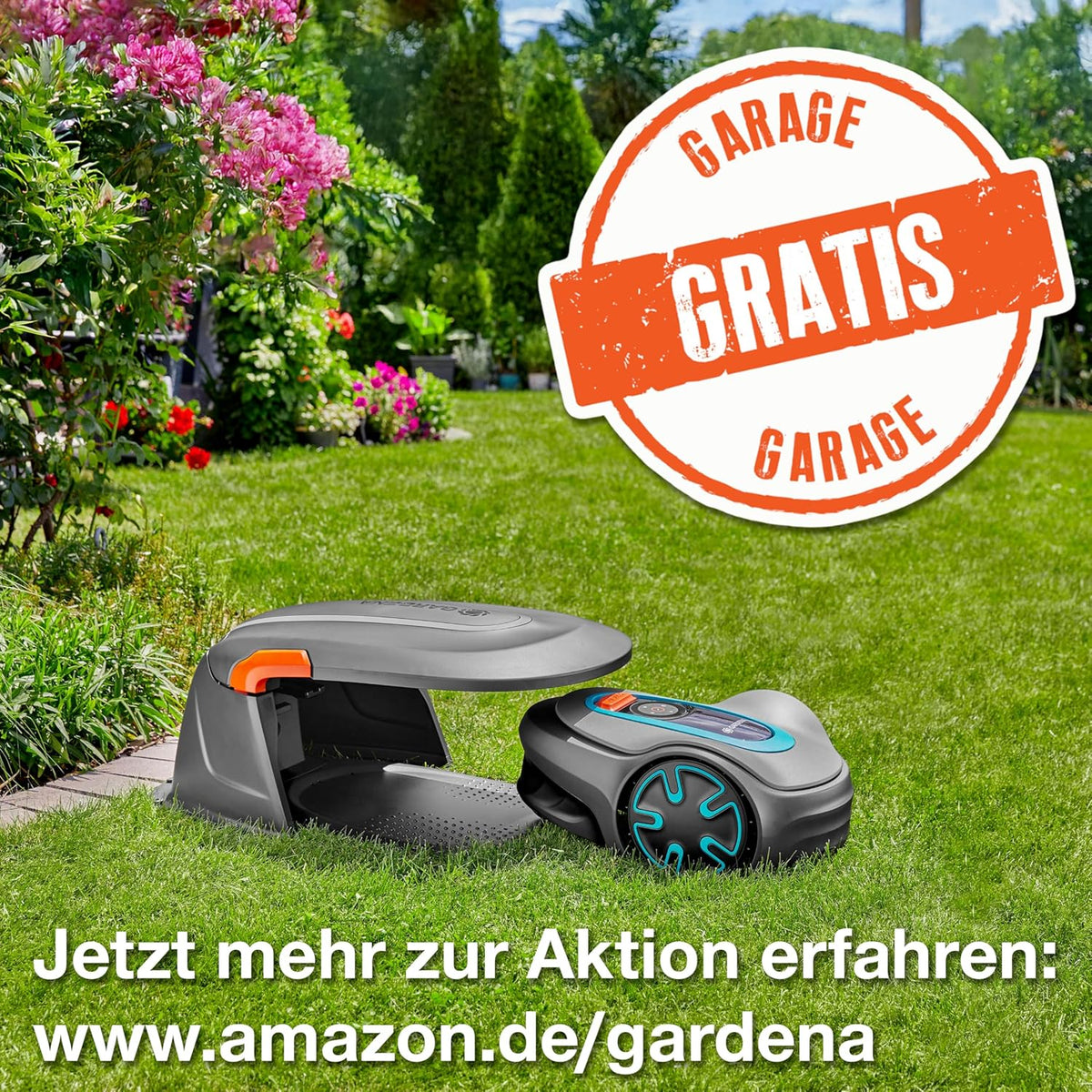 Gardena SILENO minimo 250 Mähroboter, Bluetooth & Appf