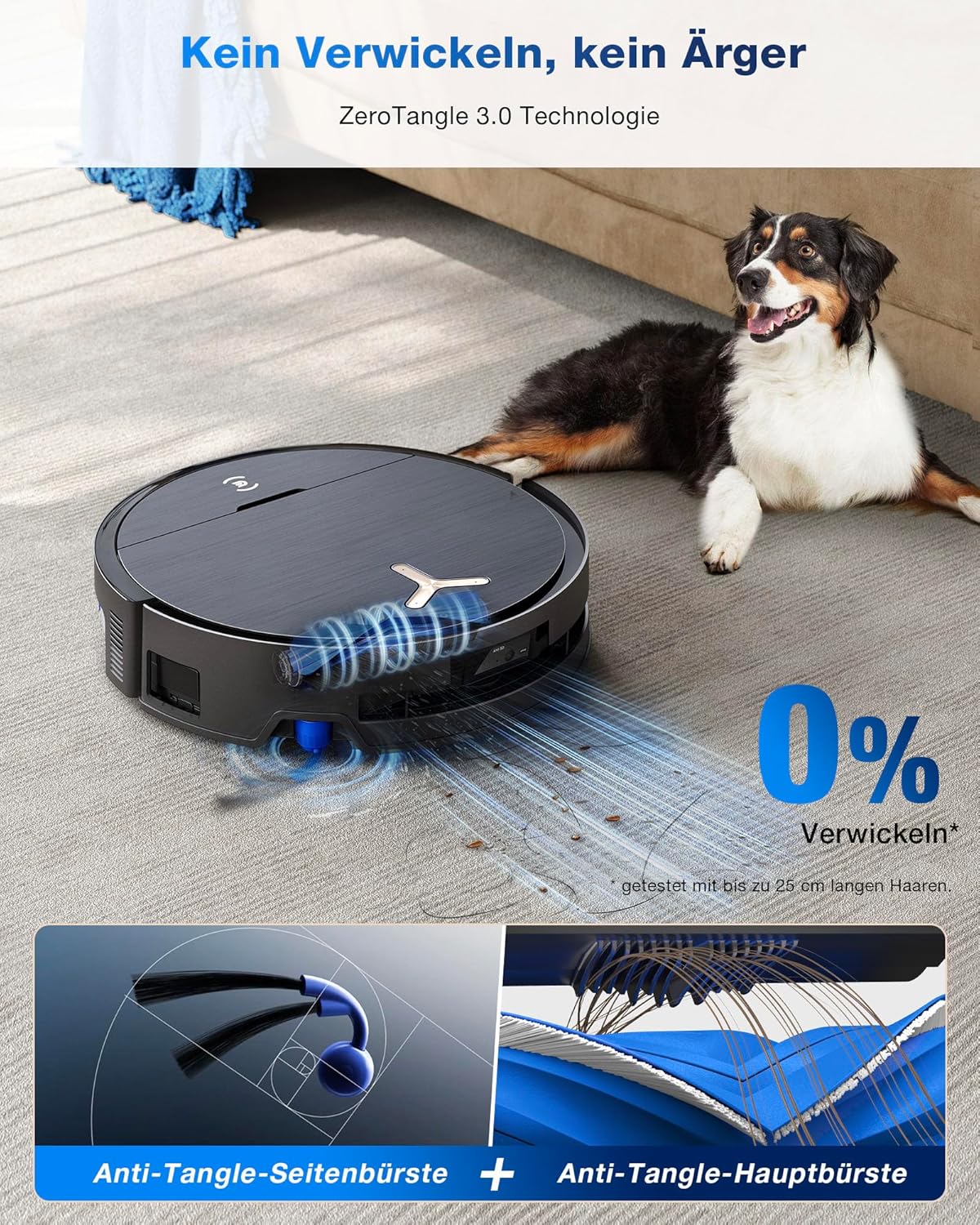 ECOVACS DEEBOT X9 PRO Omni: Intelligenter Saug-Wisch-Roboter, 16.600 Pa, Heißwasser-Moppwäsche.d