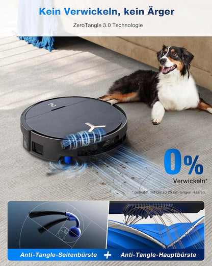ECOVACS DEEBOT X9 PRO Omni: Intelligenter Saug-Wisch-Roboter, 16.600 Pa, Heißwasser-Moppwäsche.d