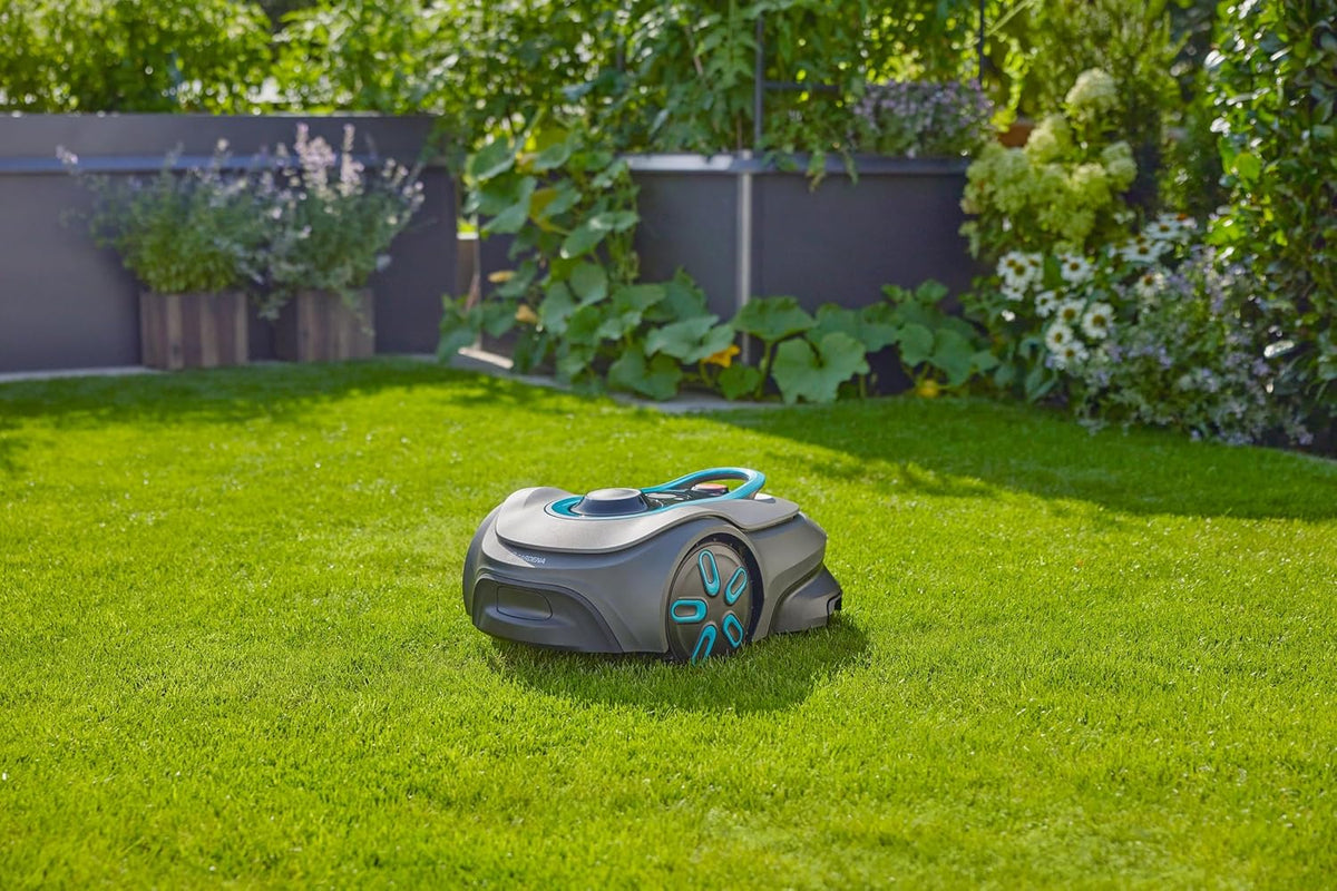 Gardena SILENO Free 1100 m² kabelloser Mähroboter, App & LONAf