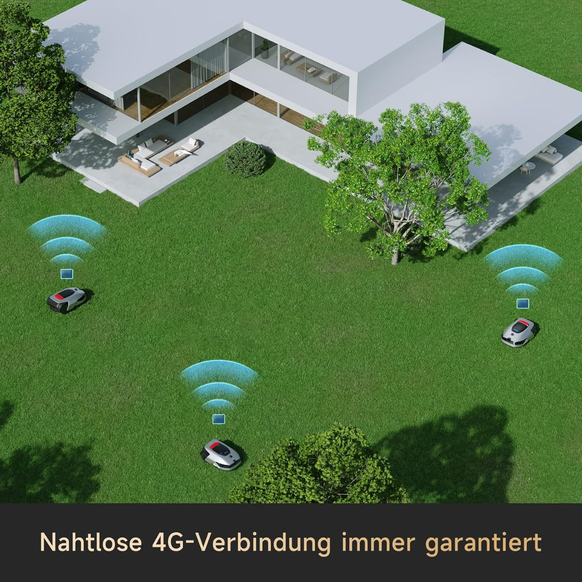 DREAME A2 Mähroboter 3000 m², Dual-Fusion & OmniSensef