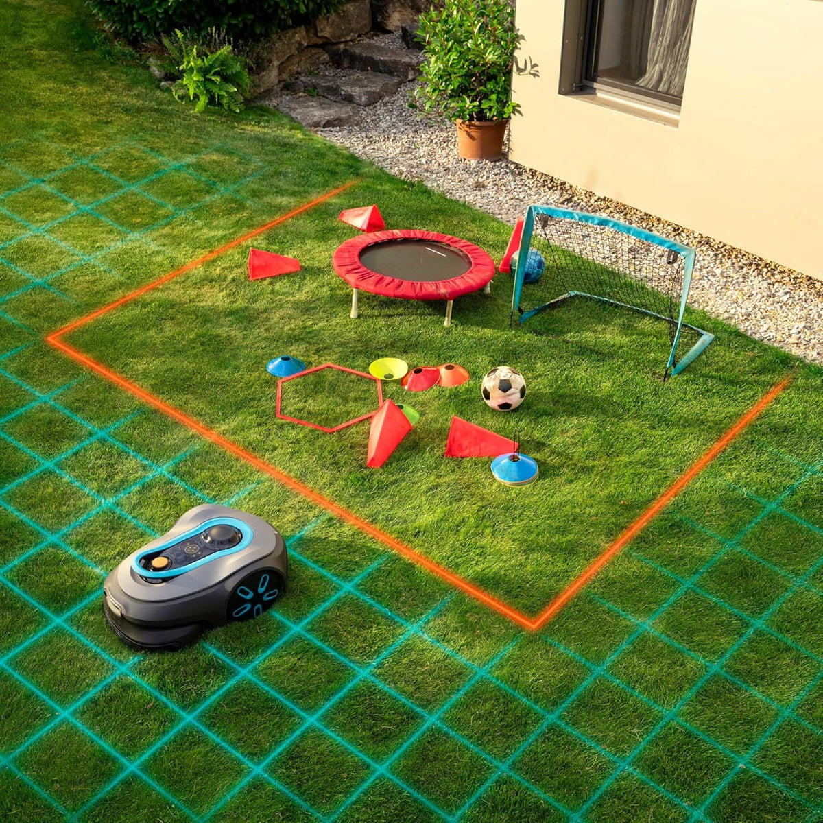 Gardena SILENO Free 1100 m² kabelloser Mähroboter, App & LONAf