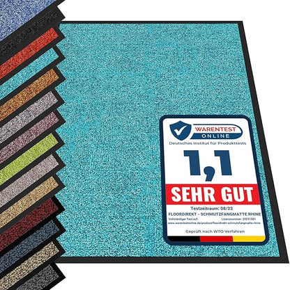 etm Premium Schmutzfangmatte: Strapazierfähig, Waschbar, Rutschfest für makellose Eingänged