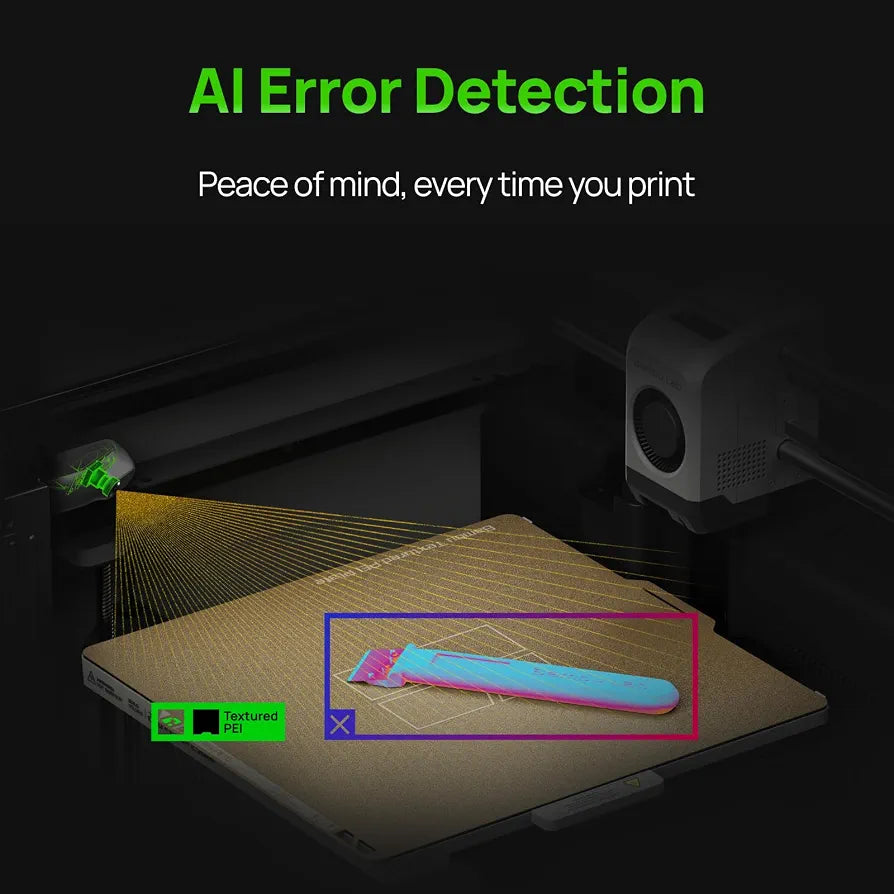 Bambu Lab P2S Combo, P2S 3D Printer & AMS 2 Pro, Multi-Color 3D Printing