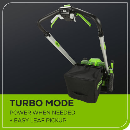 Greenworks MO60L427 Cordless Mower Kit 63.5cm 60V 4.0Ah