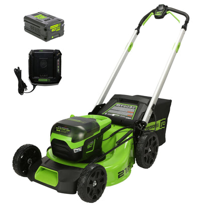 Greenworks MO60L516 Cordless Mower Kit 53.3cm 60V 5.0Ah