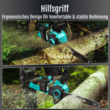 YARDCARE 16" bürstenlose Akku-Kettensägef
