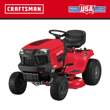 CRAFTSMAN T100 Gear Drive Riding Lawn Mower 91.4cm