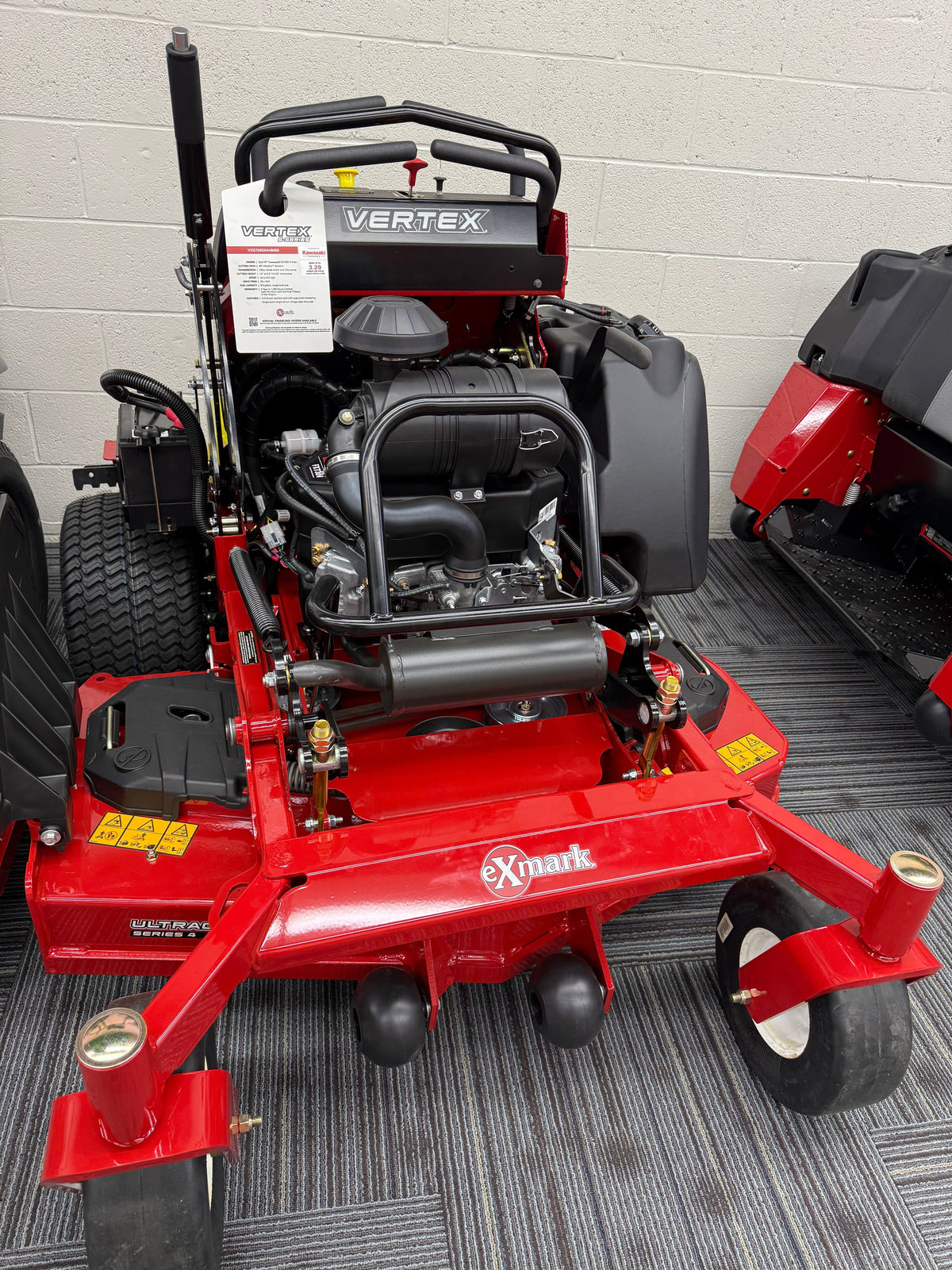 Exmark® Vertex S-Series – 48in Stand-On Mower | 23.5HP Kawasaki® FX Engine
