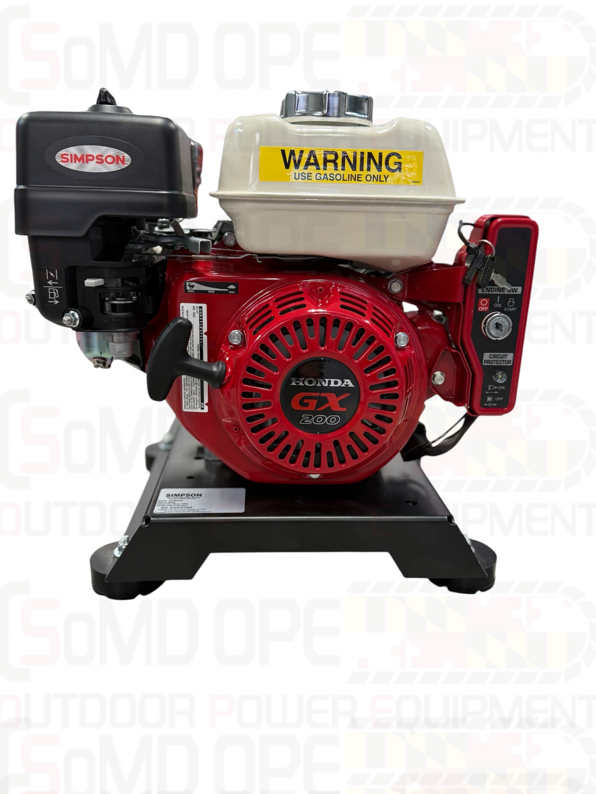 Simpson Soft Wash System 8 GPM 300 PSI Honda Engine