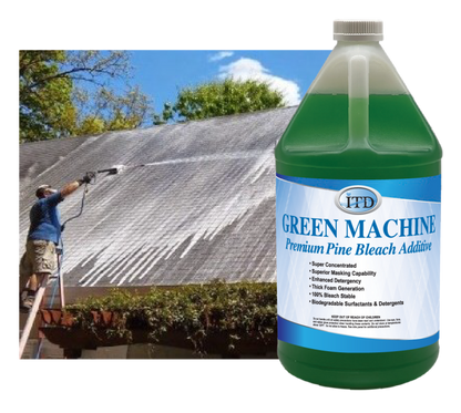 Green Machine – Premium Pine Bleach Additive 1 Gallon