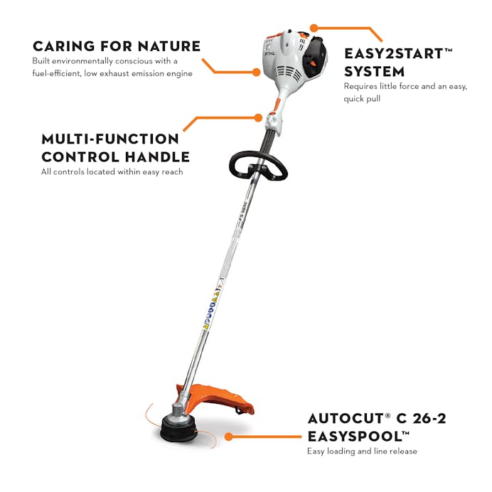 STIHL® FS 56 RC‑E – Gas String Trimmer | 27.2cc STIHL® Engine
