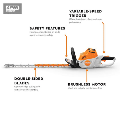 STIHL® HSA 100 HEDGE TRIMMER BARE TOOL