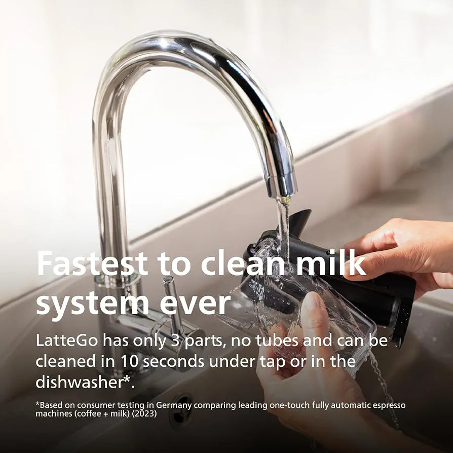 PHILIPS 5500 Series Fully Automatic Espresso Machine, LatteGo Milk System