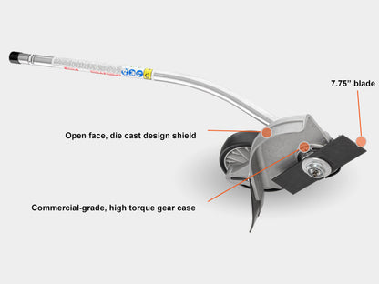 Echo Curved Shaft Edger PAS Attachment