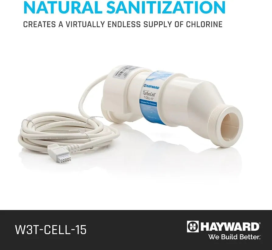Hayward TurboCell Salt Cell for Pool Chlorination T-CELL-15 40,000 Gallons