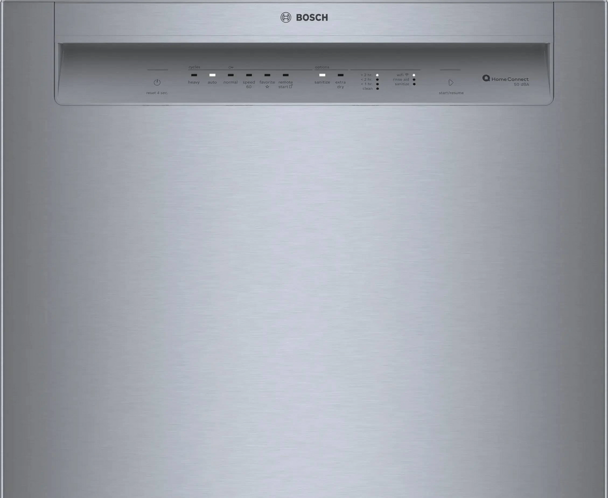 Bosch SHE3AEM5N 100 Series Dishwasher 24″ Stainless Steel
